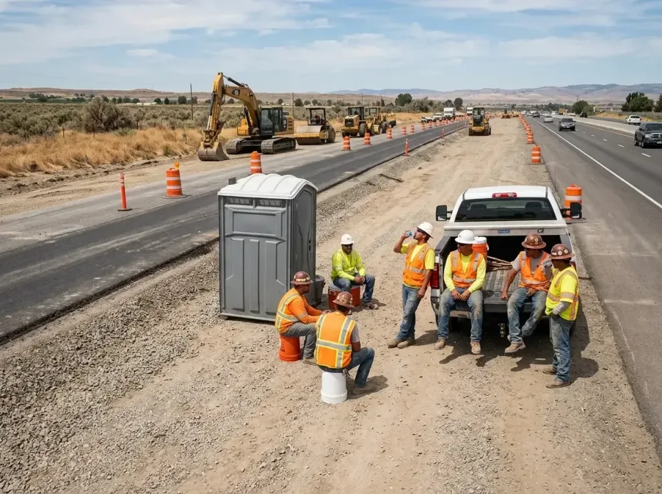 highway-road-construction-crew-007 — frequently asked questions, Porta Potty and Restroom Rentals in North El Monte, CA